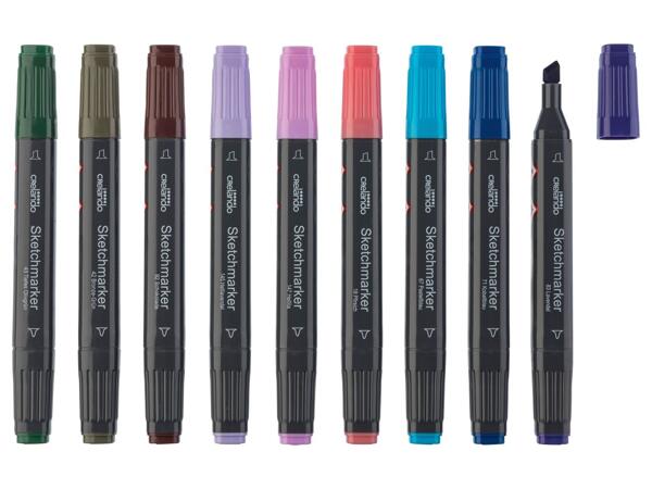 Sketch Markers, 36 Pieces