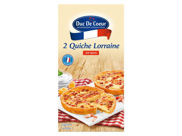 DUC DE COEUR Quiche Lorraine