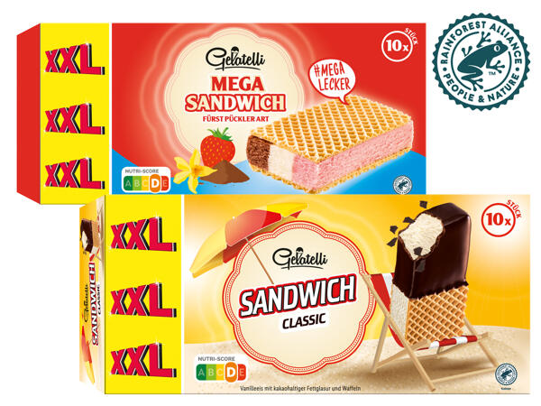 Sandwich Eis