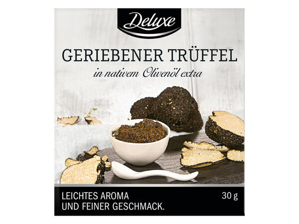 DELUXE Geriebener Trüffel in Olivenöl