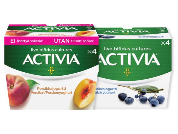 Activia yoghurt