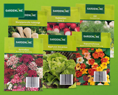 GARDENLINE Gemüse-/Blumensamen