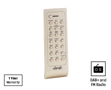 Retro DAB+ Radio with CD Player