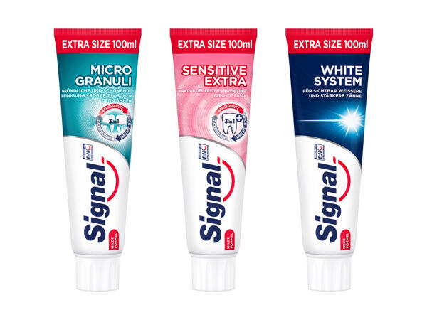 Dentifrice Signal