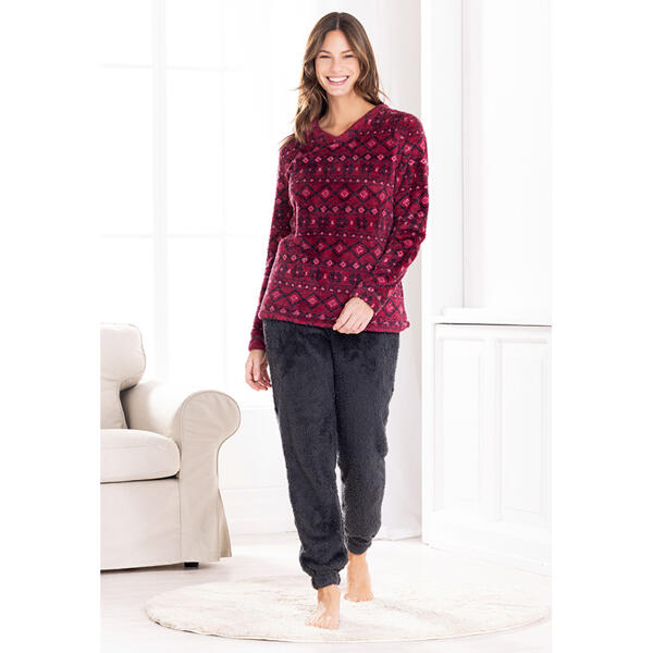Coral-Fleece-Schlaf-/ Hausanzug