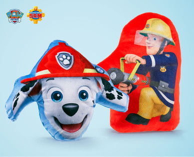 FIREMAN SAM/PAW PATROL Kinder-Formkissen