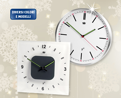 Orologio analogico da parete con controllo radio SEMPRE