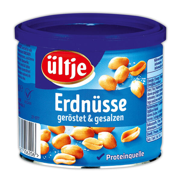 Erdnüsse in der Dose
