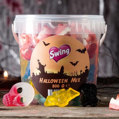 Mélange de friandises d'Halloween