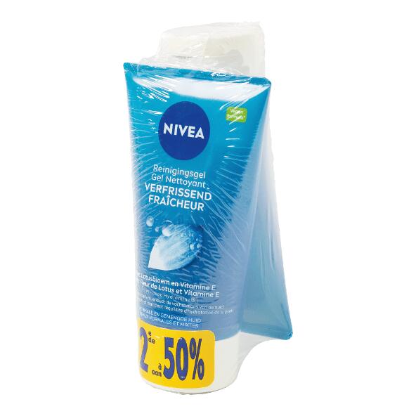 NIVEA(R) 				Gezichtsreiniging, 2 st.