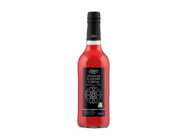 Deluxe Rhubarb & Ginger Cordial