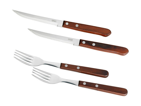 Set de couverts à steak, 4 pièces
