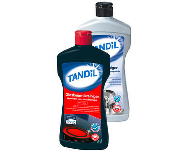 TANDIL 
 NETTOYANT POUR VITROCÉRAMIQUE/ACIER INOXYDABLE