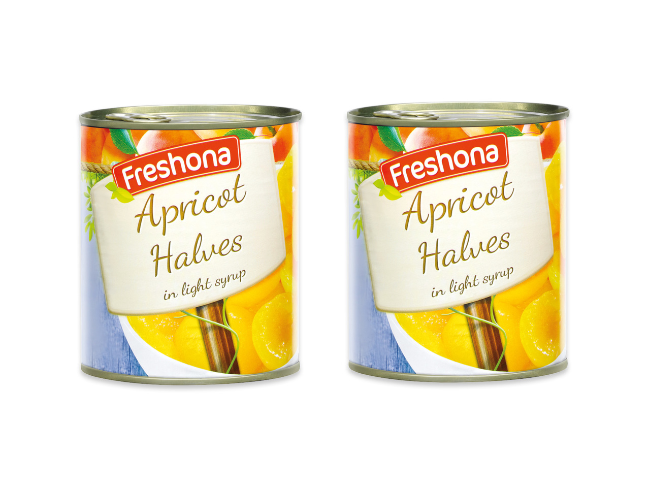 Konserverade aprikoser