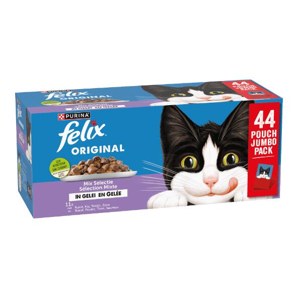FELIX(R) 				Kattenvoeding, 44 st.