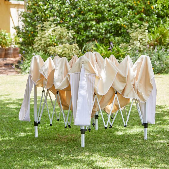 Sammenklappelig alu-pavillon