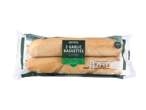 Garlic Baguettes