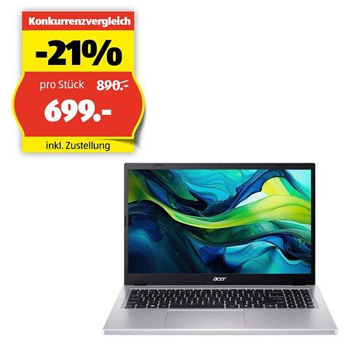 ACER Aspire, Intel(R) Core™ i7 i7-1355U Laptop 38,9 cm (15.3"), AG15-51P-751V