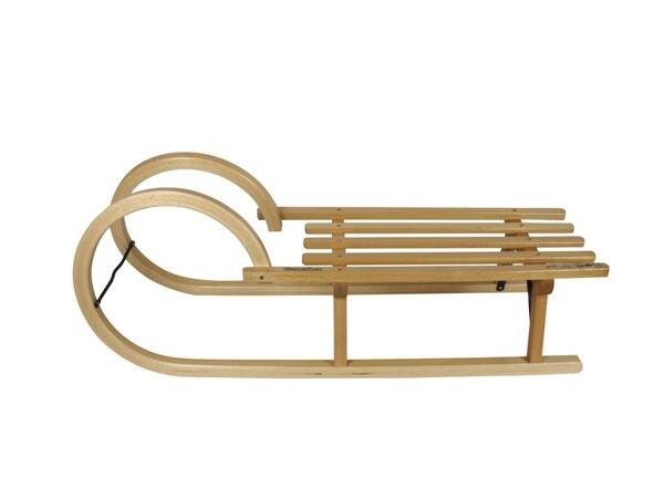 Dřevěné sáně rohačky, 100 cm