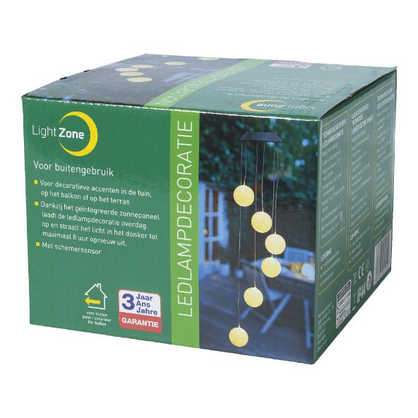 LIGHT ZONE(R) 				Leddecoratie op zonne-energie