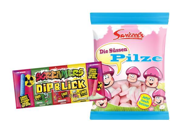 Squashies süße Pilze oder Retro Süßigkeiten