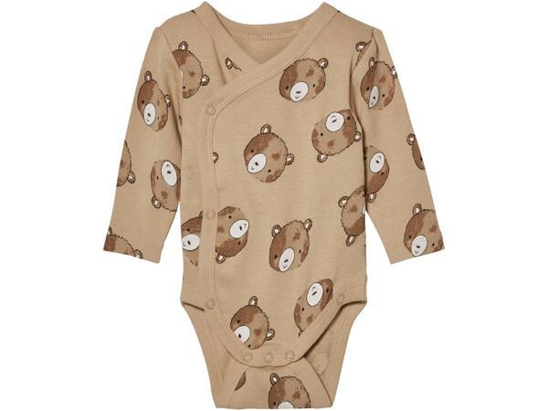 Baby Wrap-Over Bodysuit