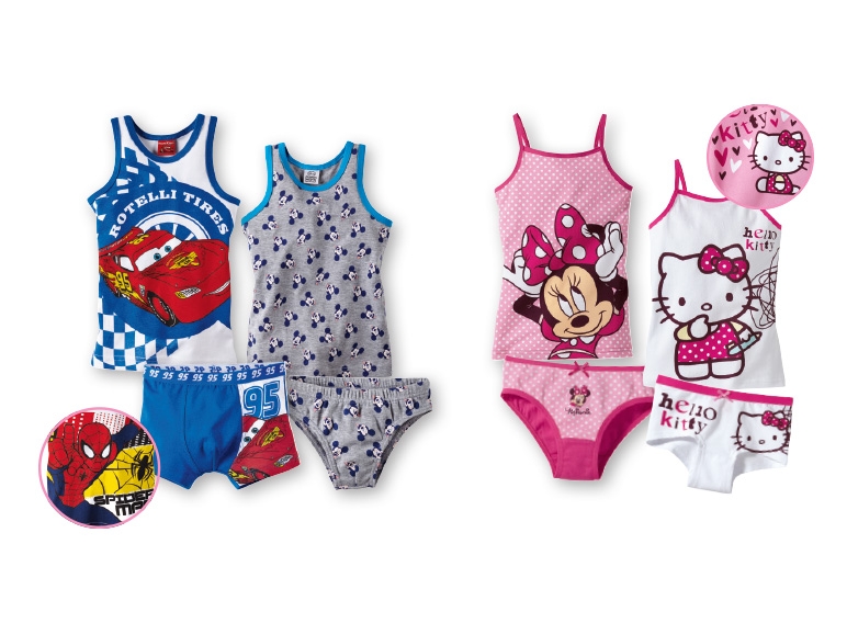 Girls' or Boys' Character Underwear Set