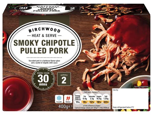 Birchwood Slow Cooked Pork With Chipotle Sauce