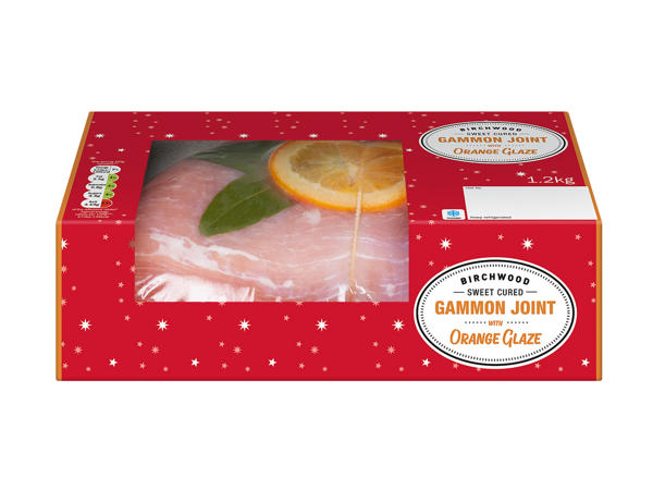 Birchwood Sweet Cured Gammon Joint with Orange Glaze
