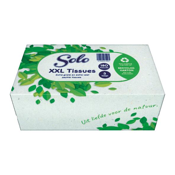 Solo 3-laags XXL tissues