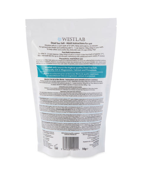 Dead Sea Westlab Bath Salts 1kg