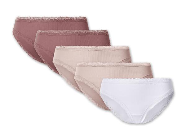 Damen Slip, 5 Stück