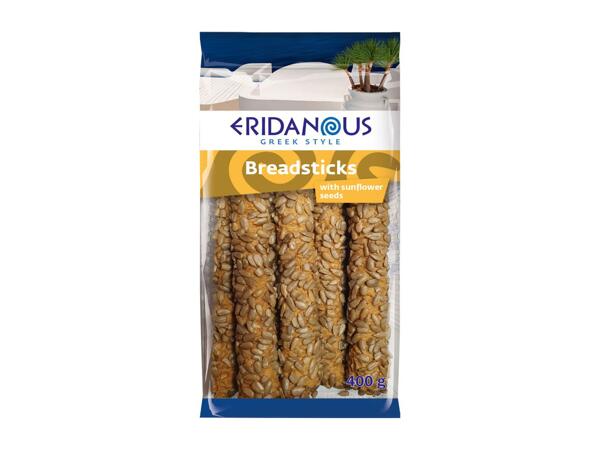 Breadsticks with Sunflower Seeds