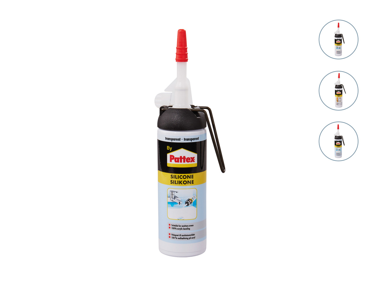 Pattex Silicone Dispenser or Acrylic Sealant1