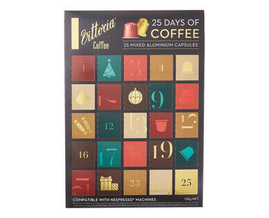 Vittoria Nespresso Compatible Coffee Capsule Advent Calendar
