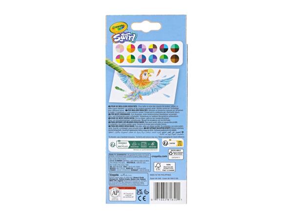 Crayola Swirl Coloured Pencils - 12 Pack