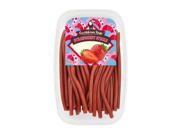 Caribbean Style Fruit Gum Pencils Assorted