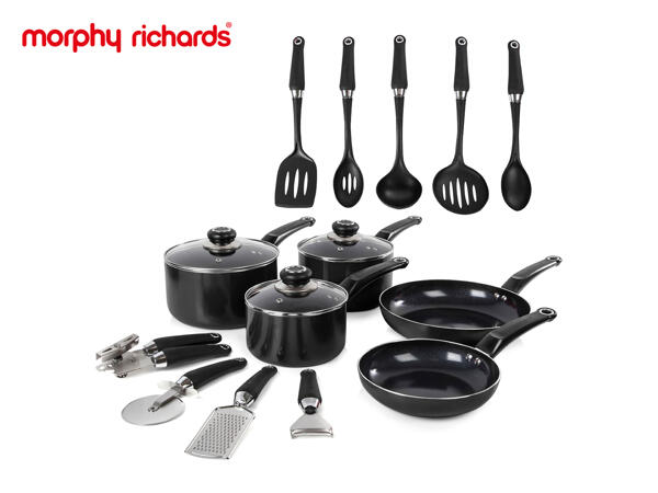 Morphy Richards 5-Piece Pan Set with 9 Tools