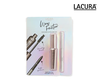 Lacura Beauty WOW Factor Mascara and Eyeliner Set
