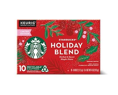 Starbucks 
 Holiday K-Cups