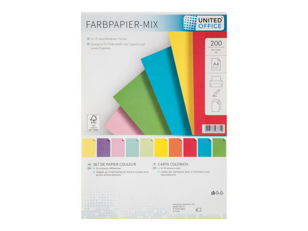 Coloured Paper A4