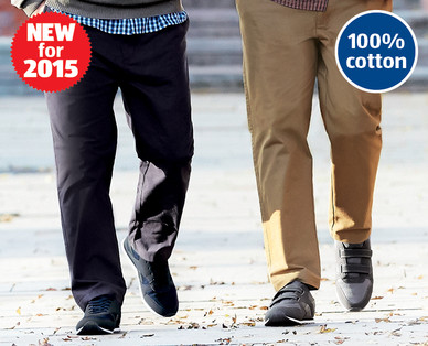 Classic Flat Front Chino Styling