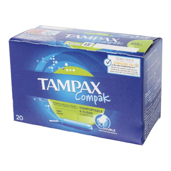 TAMPAX(R) 				Tampax compak