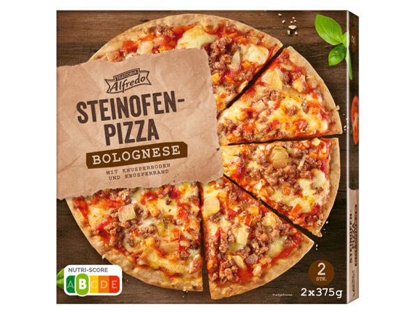 Steinofenpizza Bolognese