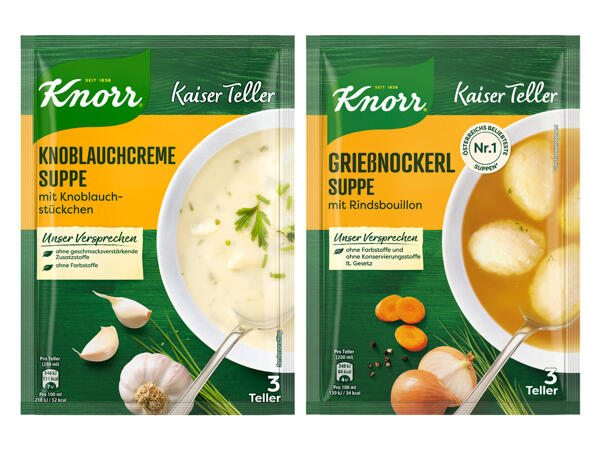 Knorr Kaiser Tellersuppe