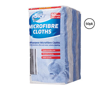 Microfibre Cloths 50pk