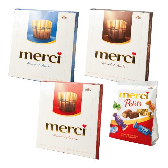 MERCI(R) 				Schokolade Merci