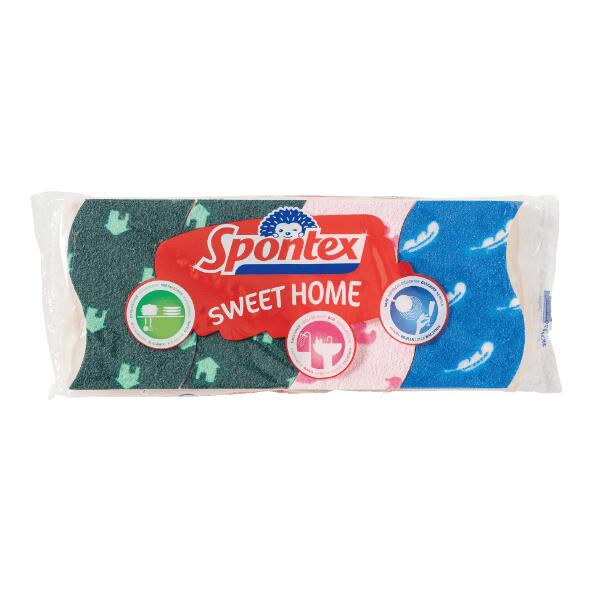 SPONTEX(R) 				Scheuerschwämme, 4 St.