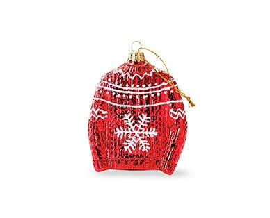 Merry Moments Glass Ornament