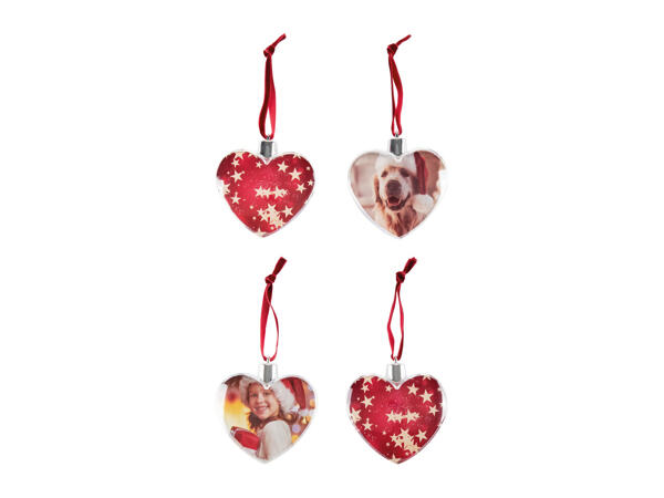 Livarno Home Photo Baubles – 4 Pack